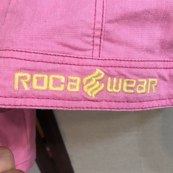 Y2K Rocawear bubblegum pink denim jean blazer cropped jacket - Picture 5 of 16